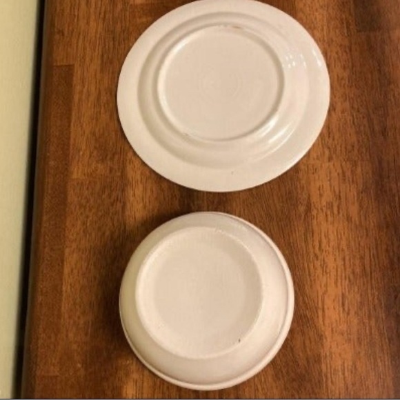 Janet Louise VTG Ceramic Bowl Tom Tom The Pipers Son & Little Jack Horner Plate - Picture 8 of 9